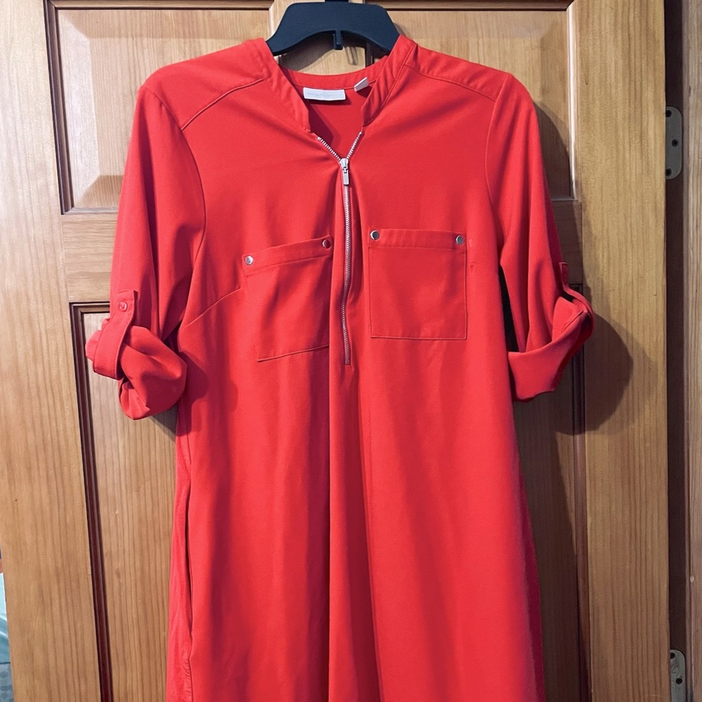 New York and Company Red Dress